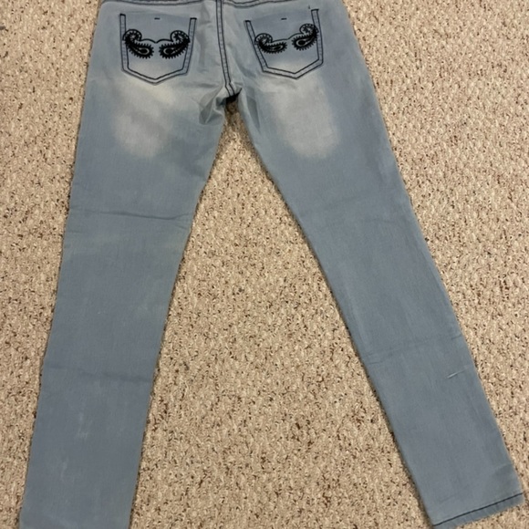 VIP Jeans with Blue Stitching - Picture 2 of 4